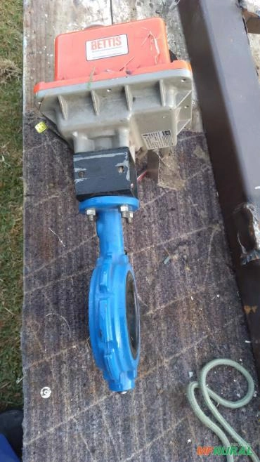 VÁLVULA BORBOLETA INSTRUMENTADA 4" Imagem VÁLVULA BORBOLETA INSTRUMENTADA 4"