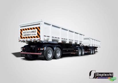 Rodotrem e Bitrem Graneleiro Imagem Rodotrem e Bitrem Graneleiro