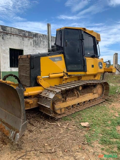 Trator de Esteira John Deere 700J ano 2014