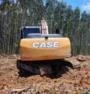 Escavadeira Case CX180C ano 2018 com 7000 horas