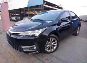 Corolla XEi ano 2019, com motor 2.0 e 81.500 km