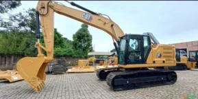 Escavadeira Caterpillar 320 ano 2020 com motor 6 cilindros, 7300 horas