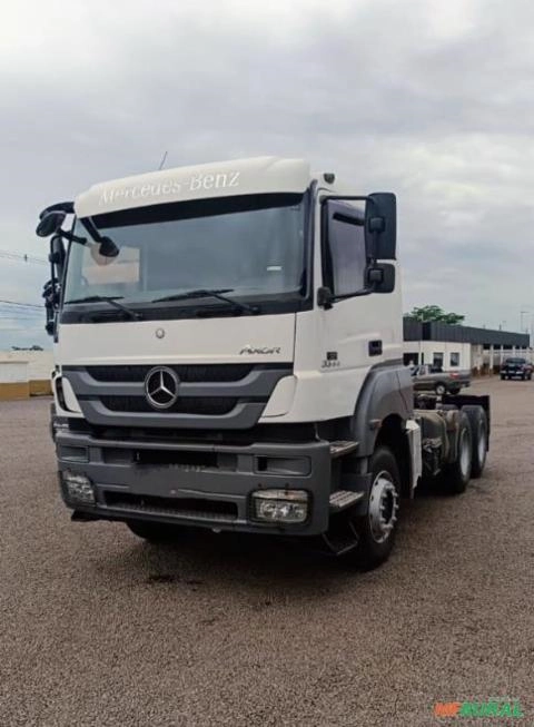 MB Axor 3344 ano 2019, 6x4, automático, média de 750.000 km Imagem MB Axor 3344 ano 2019, 6x4, automático, média de 750.000 km