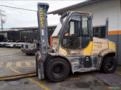 Empilhadeira Hyster 155 ano 2014 para 7000 kg, à Diesel, com ar condicionado, 6330 horas Imagem Empilhadeira Hyster 155 ano 2014 para 7000 kg, à Diesel, com ar condicionado, 6330 horas