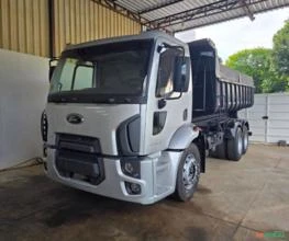 Ford Cargo 2422 ano 2012, 6x2, com caçamba de 10 ㎥, 400.000 km