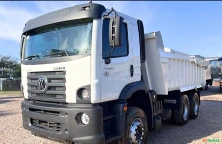 Caminhão Volkswagen VW 33.460 ano 2022, 6x4, com caçamba de 12 ㎥, 145.000 km Imagem Caminhão Volkswagen VW 33.460 ano 2022, 6x4, com caçamba de 12 ㎥, 145.000 km