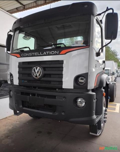 Caminhão Volkswagen VW 31.320 ano 2024/25, 6x4, no chassis longo 4.58 metros Imagem Caminhão Volkswagen VW 31.320 ano 2024/25, 6x4, no chassis longo 4.58 metros
