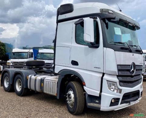 Caminhão Mercedes Benz MB Actros 2651 ano 2023/24, 6x4, Automático, 0 Km Imagem Caminhão Mercedes Benz MB Actros 2651 ano 2023/24, 6x4, Automático, 0 Km
