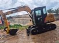 Escavadeira Sany SY75C ano 2022 com média de 1000 horas Imagem Escavadeira Sany SY75C ano 2022 com média de 1000 horas