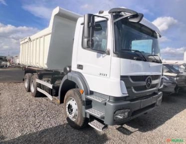 Caminhão Mercedes Benz MB 3131 ano 2021, 6x4, com caçamba Facchini de 16 ㎥ Imagem Caminhão Mercedes Benz MB 3131 ano 2021, 6x4, com caçamba Facchini de 16 ㎥