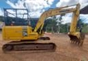 Escavadeira Komatsu PC130 LC ano 2023 com 1.660 horas e outra ano 2024 com 1.150 horas Imagem Escavadeira Komatsu PC130 LC ano 2023 com 1.660 horas e outra ano 2024 com 1.150 horas