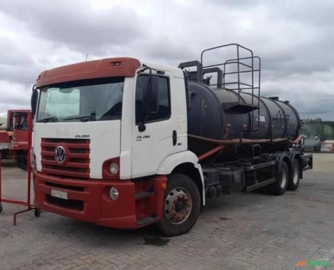 Caminhão Volkswagen VW 24.280 ano 2020, 6x2, com Hidrovácuo de sucção de 15.000 litros Imagem Caminhão Volkswagen VW 24.280 ano 2020, 6x2, com Hidrovácuo de sucção de 15.000 litros