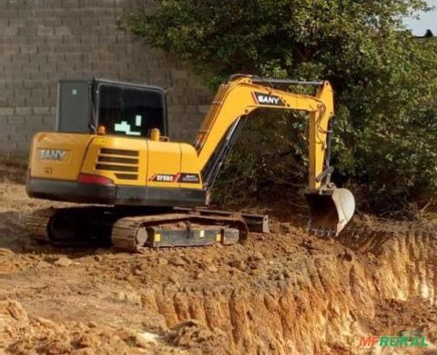 Escavadeira Sany SY55C ano 2023 com 700 horas Imagem Escavadeira Sany SY55C ano 2023 com 700 horas