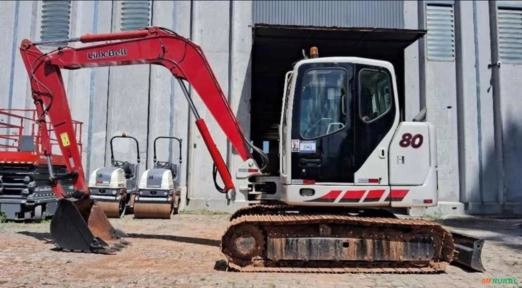 Escavadeira Link-Belt 80 SA ano 2019 com 3.500 horas, ar condicionado Imagem Escavadeira Link-Belt 80 SA ano 2019 com 3.500 horas, ar condicionado