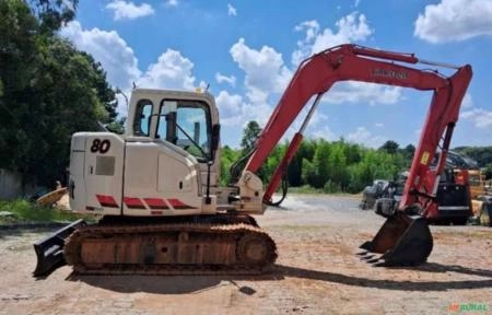 Imagem Escavadeira Link-Belt 80 SA ano 2019 com 3.500 horas, ar condicionado Imagem Escavadeira Link-Belt 80 SA ano 2019 com 3.500 horas, ar condicionado