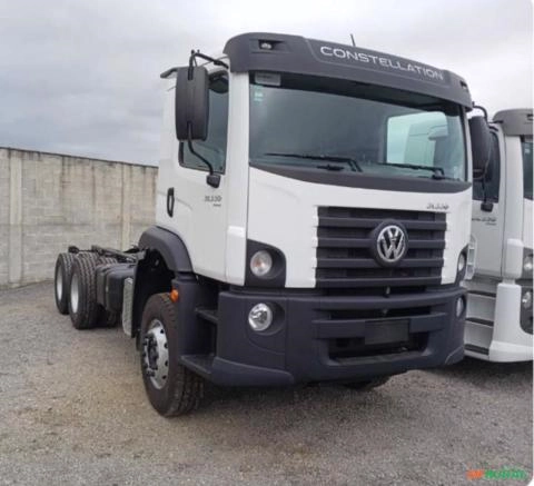 Caminhão Volkswagen VW 31.330 ano 2023, 6x4, no chassis, 0 Km Imagem Caminhão Volkswagen VW 31.330 ano 2023, 6x4, no chassis, 0 Km