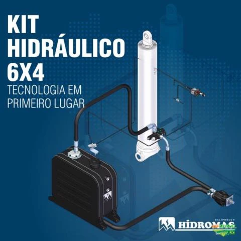 Cilindro, Pistão, Bombas e Kit | Solução Hidráulica pra Caçamba