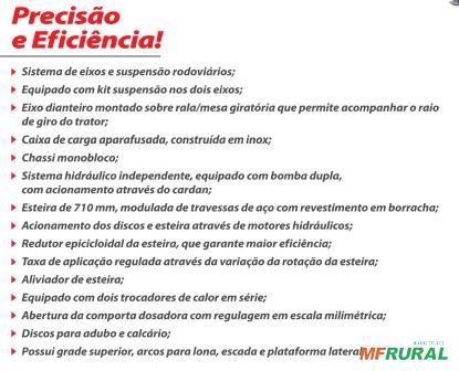Imagem DISTRIBUIDOR DE ADUBOS E CALCÁRIO DSE VTAX Imagem DISTRIBUIDOR DE ADUBOS E CALCÁRIO DSE VTAX