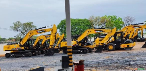 Escavadeira Sany Imagem Escavadeira Sany