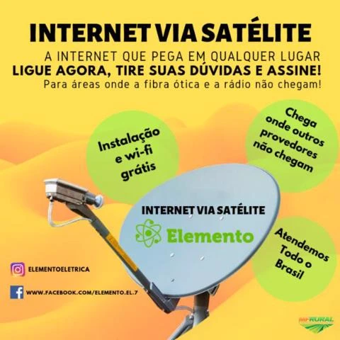 Internet Rural Via Satélite