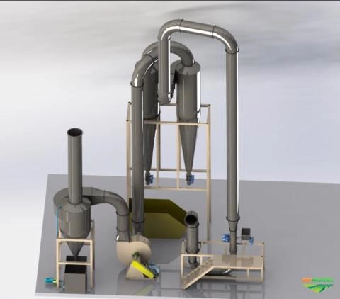 Imagem Secador de lodo industrial Imagem Secador de lodo industrial