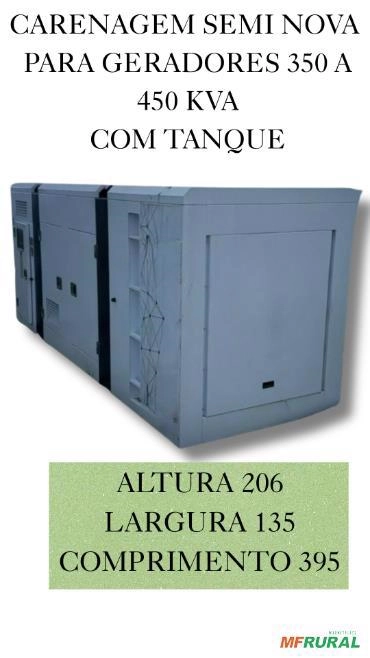 Carenagem para Gerador 350-450 kVA Imagem Carenagem para Gerador 350-450 kVA