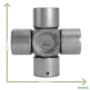 Cruzeta do Articulador Tração ZF 0501398181 Imagem Cruzeta do Articulador Tração ZF 0501398181