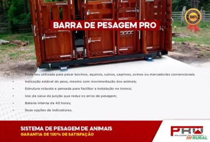 BALANÇA PESAGEM DE ANIMAIS