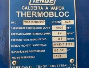 CALDEIRA FLAMOTUBULAR TENGE 6000KG/H