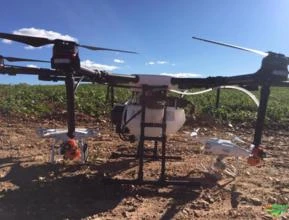 Monitoramento e pulverização com drones