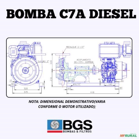 Imagem BOMBA C7A DIESEL Imagem BOMBA C7A DIESEL