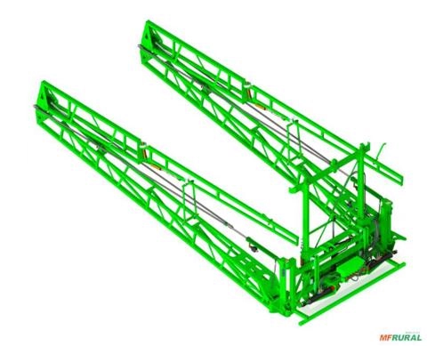 Barra Hidráulica 18 E 21 Metros Horizontal com Quadro Imagem Barra Hidráulica 18 E 21 Metros Horizontal com Quadro