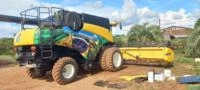 Colheitadeira CR 5.85 New Holland plataforma 30 pés ano 2019 com 2000 horas cod 1883 aceito troca Imagem Colheitadeira CR 5.85 New Holland plataforma 30 pés ano 2019 com 2000 horas cod 1883 aceito troca