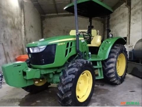 Trator John Deere 5080 e ano 2019 sem cabine cod 1964 Imagem Trator John Deere 5080 e ano 2019 sem cabine cod 1964