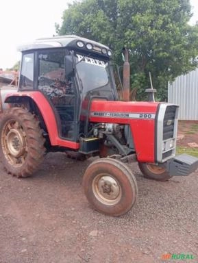 Trator Massey Ferguson 290 – Ano 1984 – Cabinado com Cabine Aral Trator Massey Ferguson 290 – Ano 1984 – Cabinado com Cabine Aral