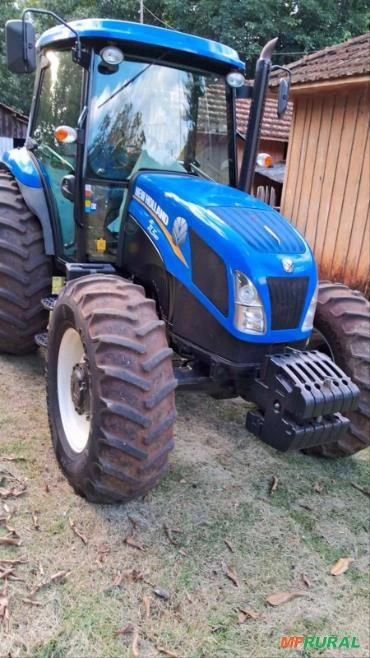 Trator New Holland TL 5.80 4×4 – Cabinado – Ano 2021 Imagem Trator New Holland TL 5.80 4×4 – Cabinado – Ano 2021