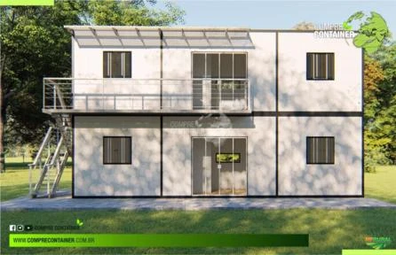 Investimentos com construção modular e container