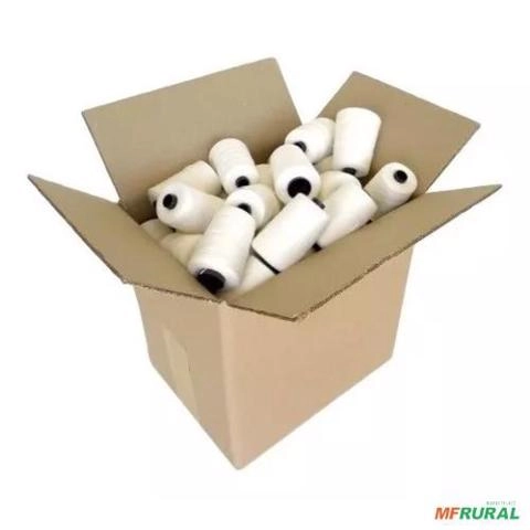 Linha Fio Para Máquina De Costurar Sacaria - 40 Cones C/ Cor Imagem Linha Fio Para Máquina De Costurar Sacaria - 40 Cones C/ Cor