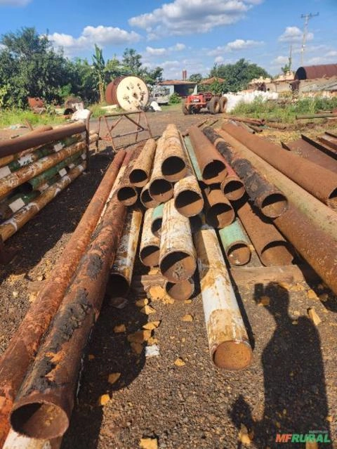 LOTE DE TUBOS INDUSTRIAIS EM AÇO CARBONO Imagem LOTE DE TUBOS INDUSTRIAIS EM AÇO CARBONO