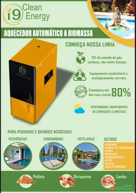 Aquecedor a lenha para piscinas e agua de processo. Imagem Aquecedor a lenha para piscinas e agua de processo.