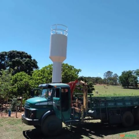 CAIXA DAGUA METALICA TAÇA OU TUBULAR - MELHOR PREÇO DO MERCADO