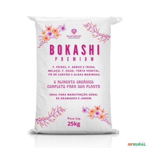 Fertilizante Bokashi Orgânico Classe A  25kg