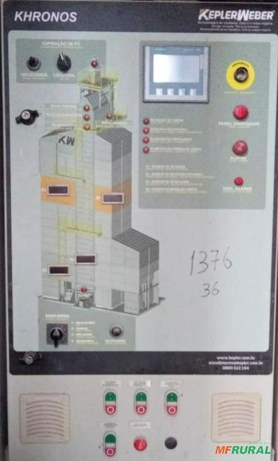 Imagem Secador Kepler Weber  125 ton/h Imagem Secador Kepler Weber  125 ton/h
