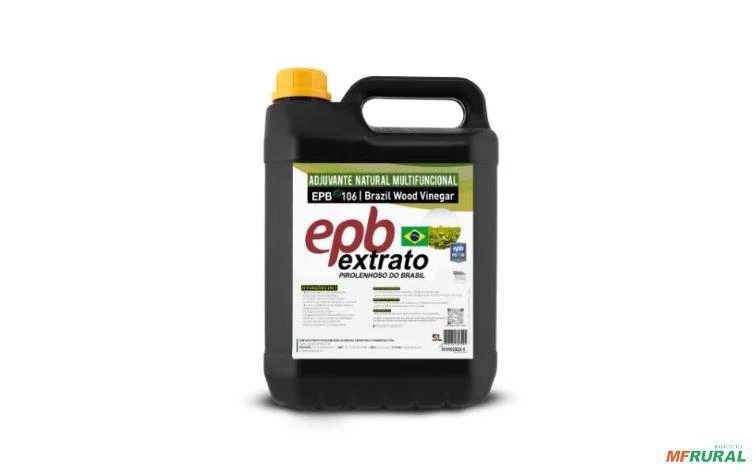 Extrato Pirolenhoso Beneficiado EPB - 5 L - AUMENTO DE EFETIVIDADE NO USO DE FERTILIZANTE