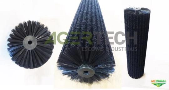 Escovas Industriais e Agrícolas – Cerdas em Nylon, Sisal, Pita Mexicana, Crina, Fibra de Coco e Aço. Imagem Escovas Industriais e Agrícolas – Cerdas em Nylon, Sisal, Pita Mexicana, Crina, Fibra de Coco e Aço.