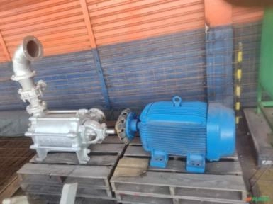 Conjunto bomba pra irrigacao 6", com motor 75cv, mini pivo. Imagem Conjunto bomba pra irrigacao 6", com motor 75cv, mini pivo.
