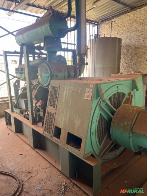 Gerador Toshiba 125 kVA Com Motor Caterpillar Diesel Imagem Gerador Toshiba 125 kVA Com Motor Caterpillar Diesel