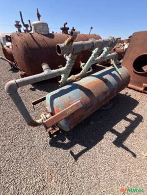 Tanque Pulmão de Ar Comprimido em Aço Carbono – 700 x 1.900 mm Tanque Pulmão de Ar Comprimido em Aço Carbono – 700 x 1.900 mm