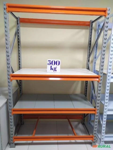 Prateleira Mini Porta Pallet para 200kg ou 500kg