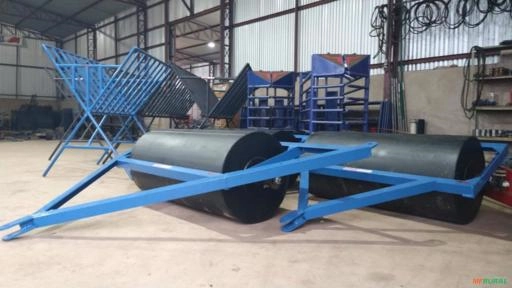 Conjunto com 3 Rolos Preparador de Solo – 4,80 m de Largura de Trabalho Imagem Conjunto com 3 Rolos Preparador de Solo – 4,80 m de Largura de Trabalho